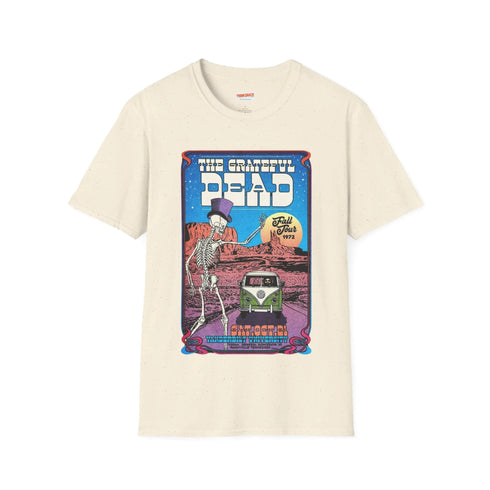 Grateful Dead Concert Shirt Vanderbilt University 1972 - StealieShop